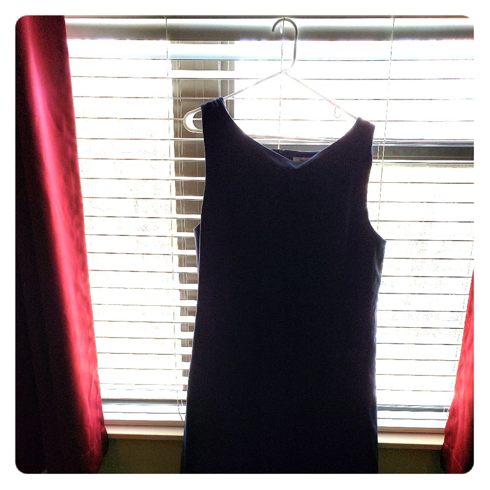 Navy blue dress
